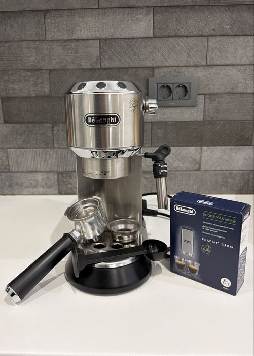 Espressor manual De’Longhi Dedica Style EC685, Slim, Inox