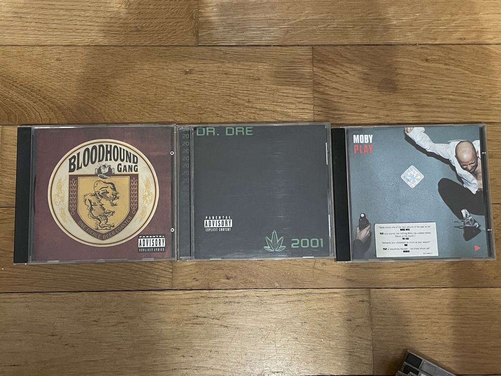 CD originale Dr. DRE , Moby ,Bloodhound Gang 9