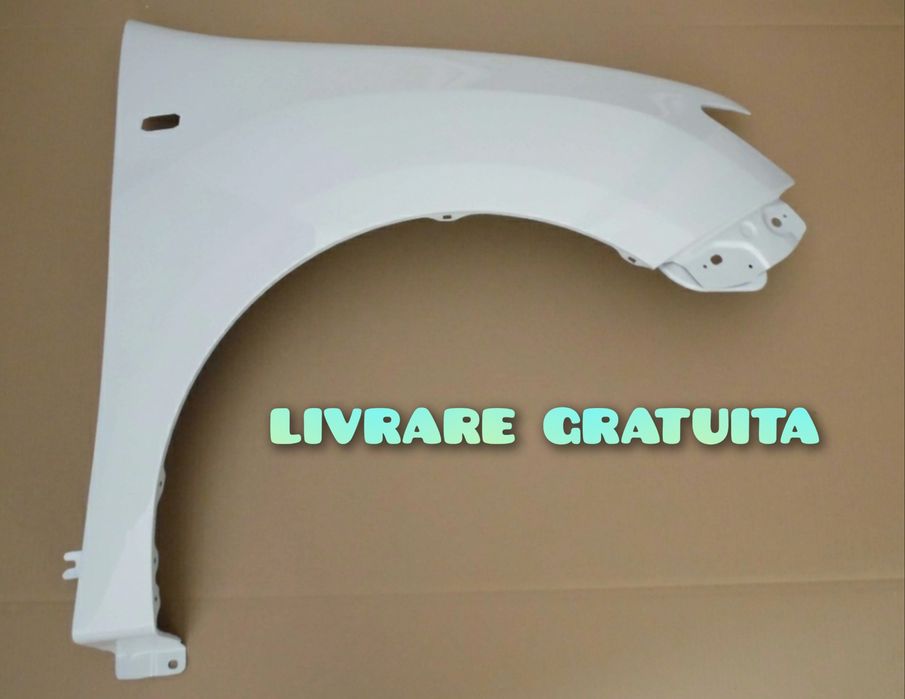 Aripa dreapta fata vopsita alb 369 Dacia Logan Sandero MCV 2013 - 2020