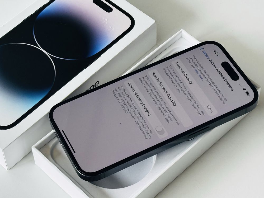 Iphone 14 Pro 128GB Black Гаранция 1 година