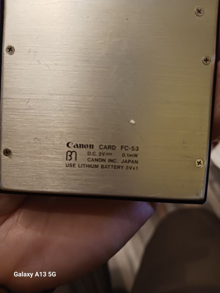 Canon Card FC - 53