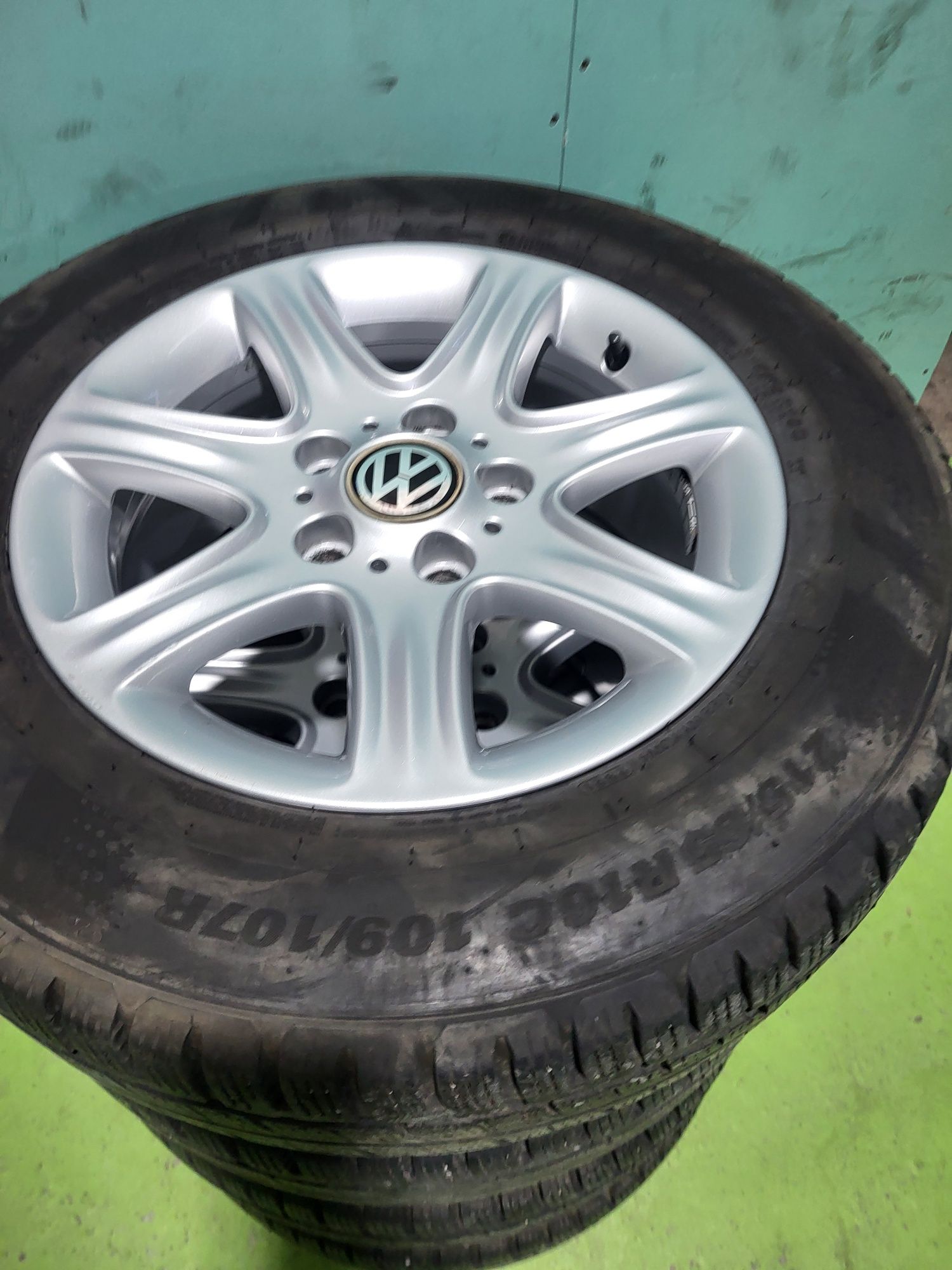 16 5x120 Vw Transporter T5 T6 лети джанти 5х120 т5 т6