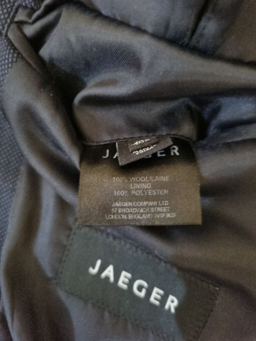 Sacou bleumarin – mărimea 40R – 100% lână  Stare impecabilă