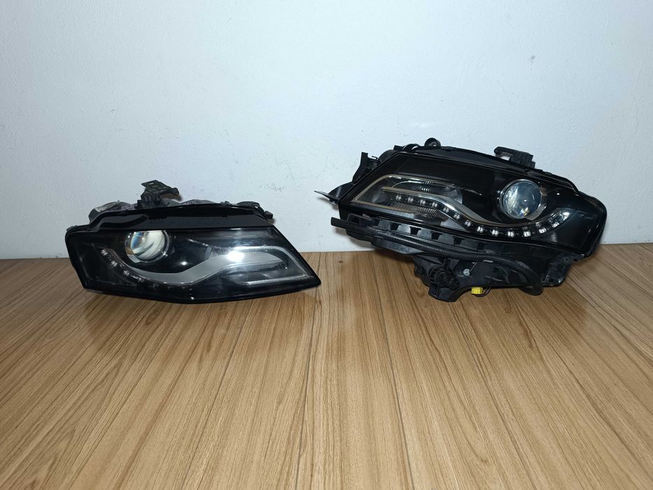 Фары 2шт XENON AFS Audi A4 B8 Дорест 07-11г Адаптив Ауди А4 Б8 A4B8