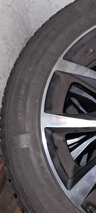 Vand jante VW 16" cu cauciucuri de iarna Hankook