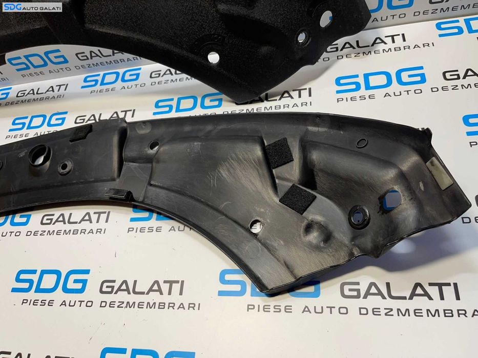 Set Capace Ornamente Plastic Tragher Trager Bara Spoiler Fata Audi TT 8N 1998 - 2006 Cod 8N0860441E 8N0860442E