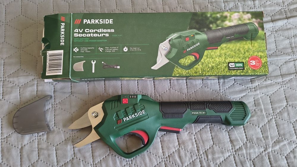 Акумулаторна лозарска ножица Парксайд