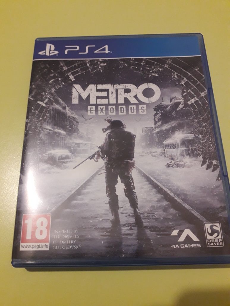 Продам игру playstation4. Метро