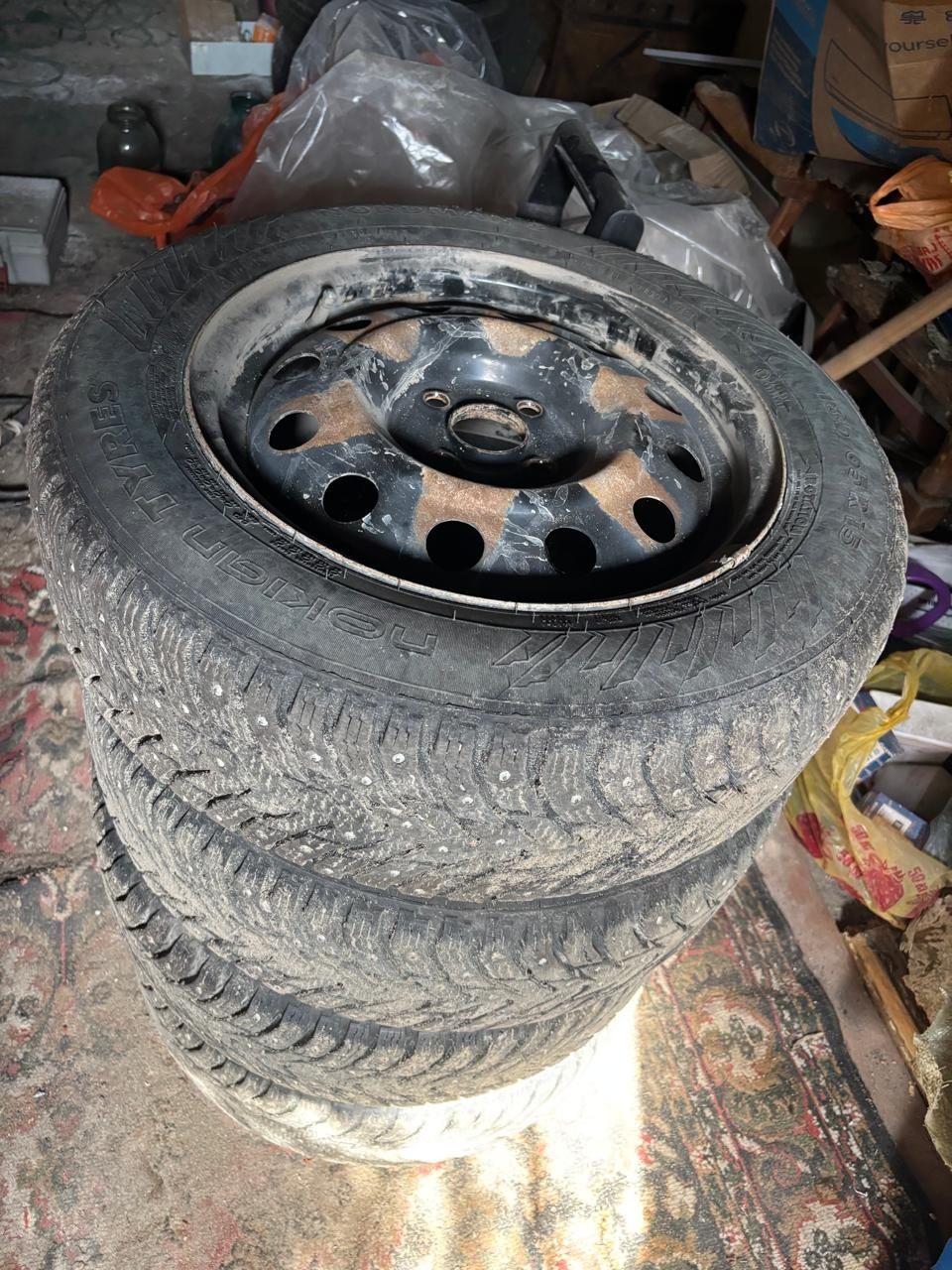 Шины с дисками Nokian Nordman 7 в количестве 4 штук