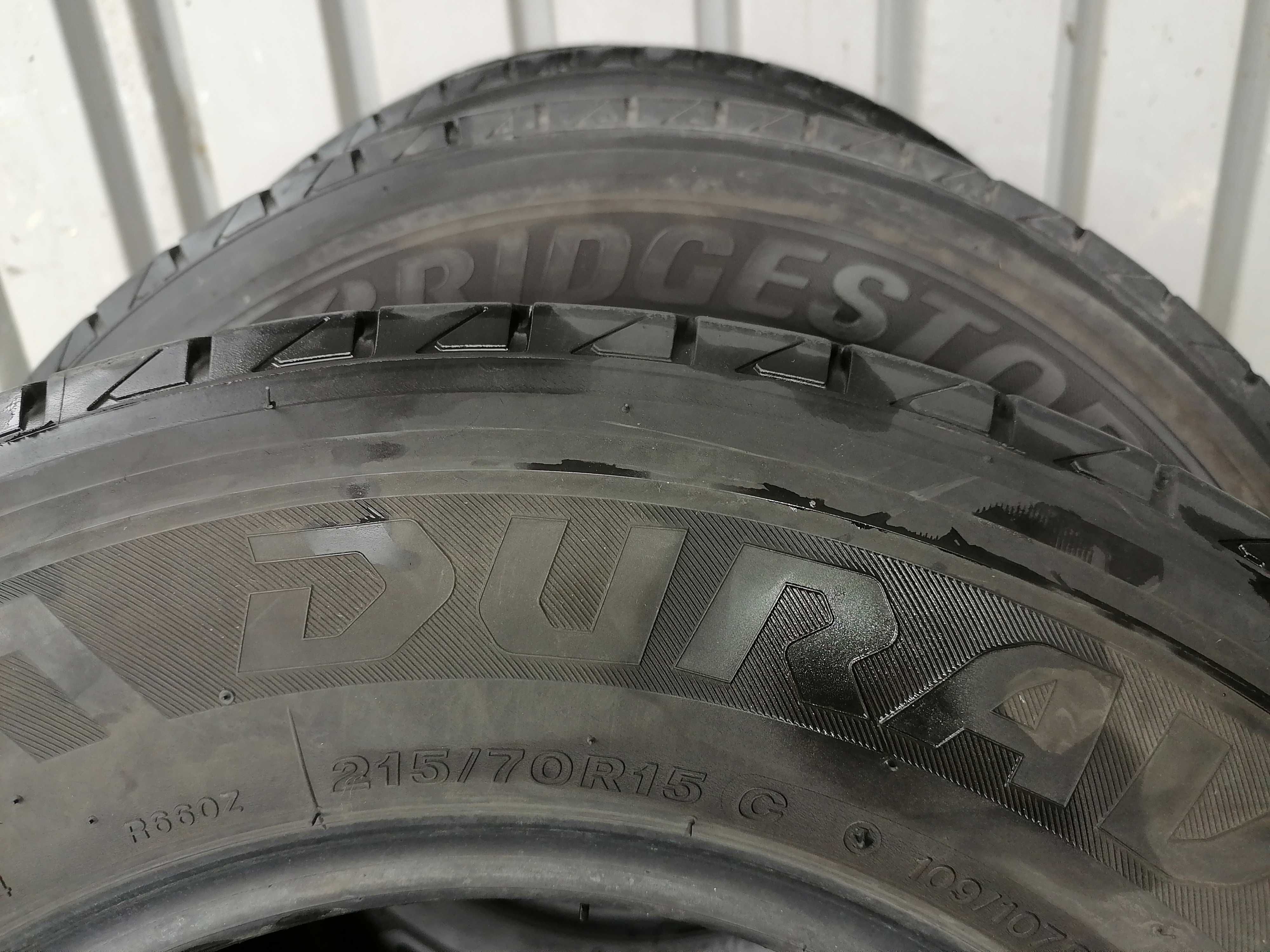 Anvelope C-uri 215/70 R15C Bridgestone de vara profil 95%