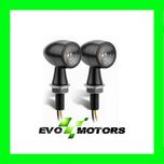 Set 2 semnalizari LED mini glont negre A880