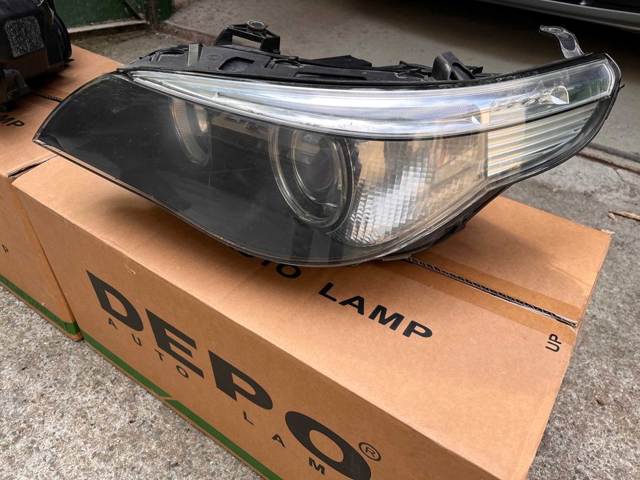 Фарове ксенон БМВ Е60/ 2005 г. (xenon bmw e60)