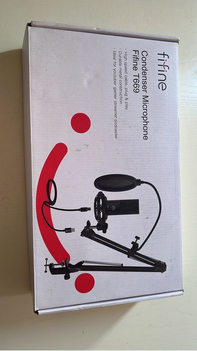 Микрофон Fifine T669 черный