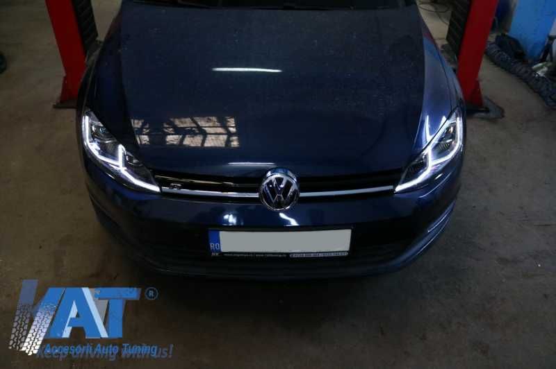 Faruri VW Golf 7 LED Semnal dinamic look 7.5