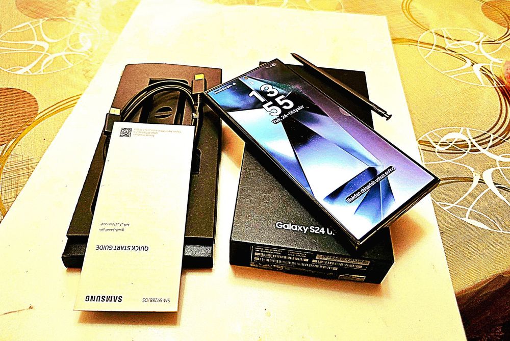 Самсунг S 24 Ultra  512/12GB.Каробка документ