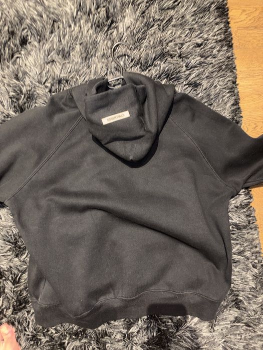 black Essentials hoodie