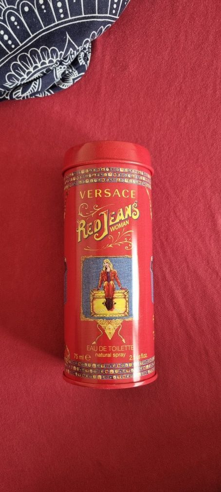 Парфюм Versace 75ml red jeans