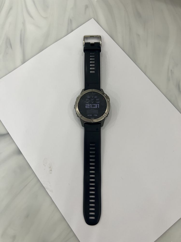 Часы garmin fenix6 sapphire