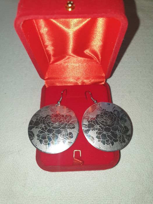 Серьги      серебро