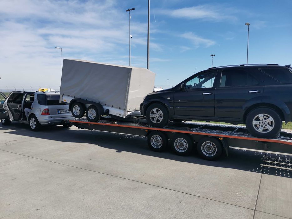 Tractari auto non stop A1 Arad Nadlac platforma libera ungaria austria