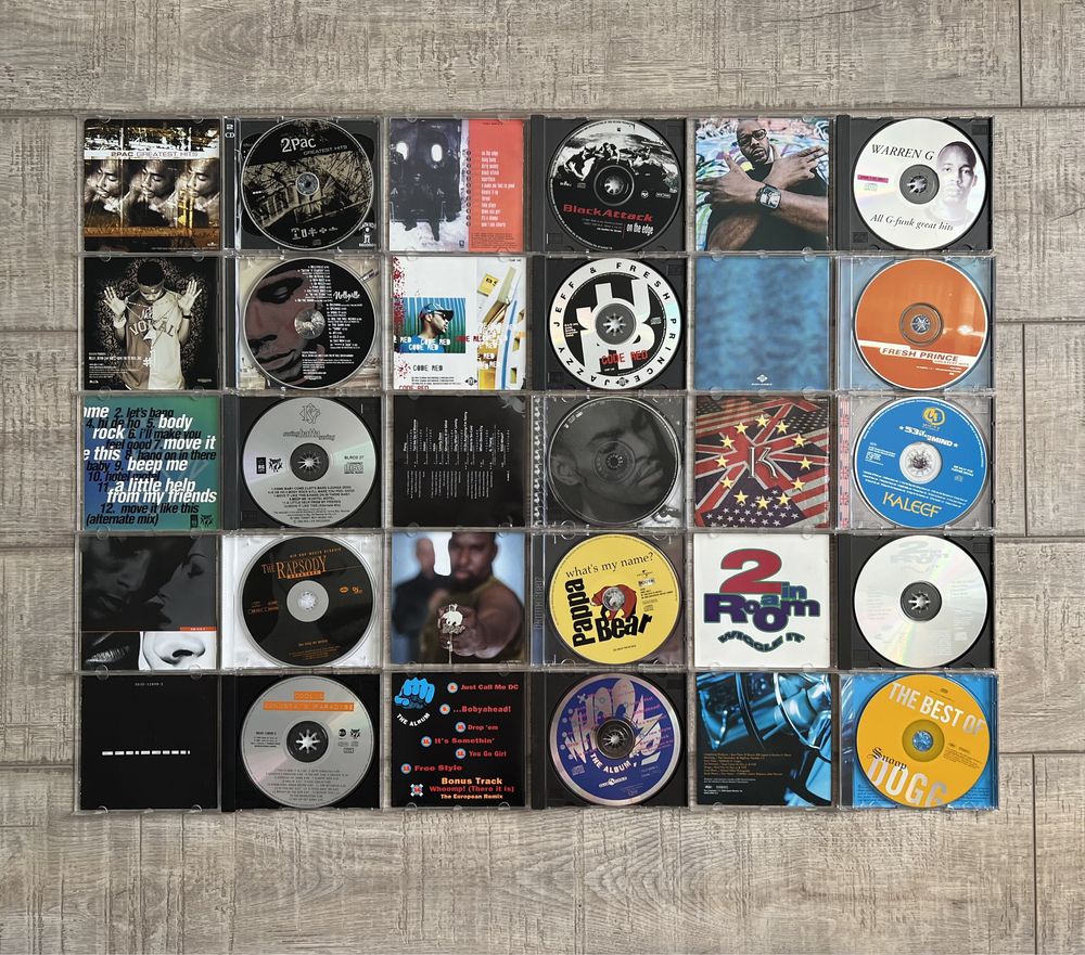 Lot cd-uri originale hip-hop/rap