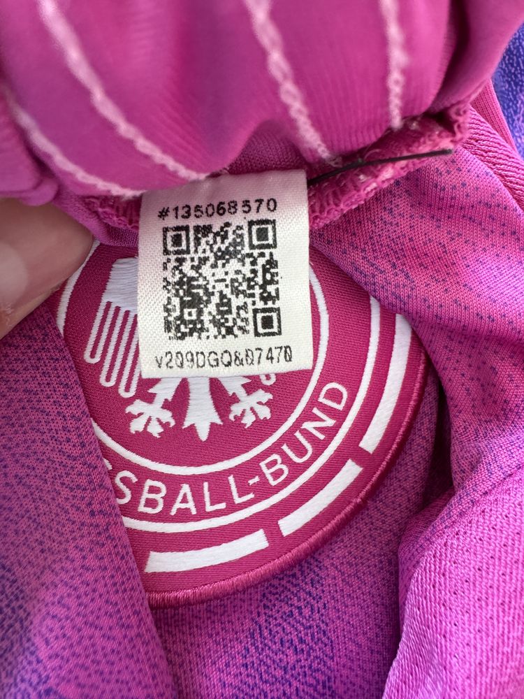 Мъжко! Чисто нова оригинална тениска Germany ADIDASPERFORMANCE’24 away