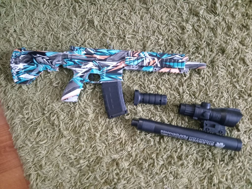 Pușcă M4A1 cu bile din gel