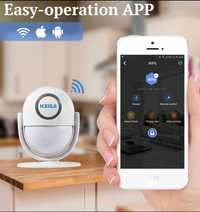 Senzori alarmă 120 DB wireless aplicație mobilă pe telefon telecomandă