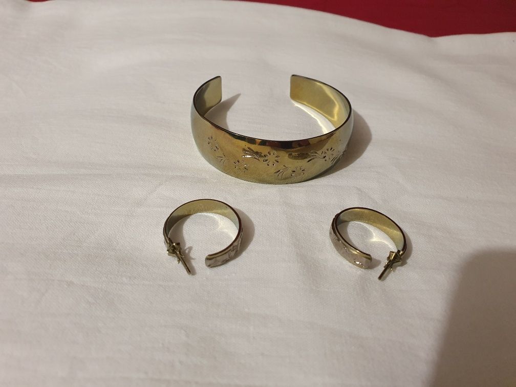 Колье, подвеска янтарная, кольцо СССР, набор браслет и серьги