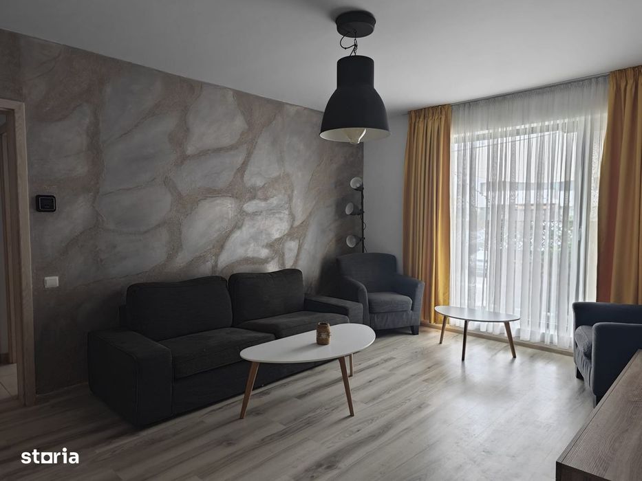 Apartament 2 camere cu grădină Greenfield– mobilat, utilat, disponibil