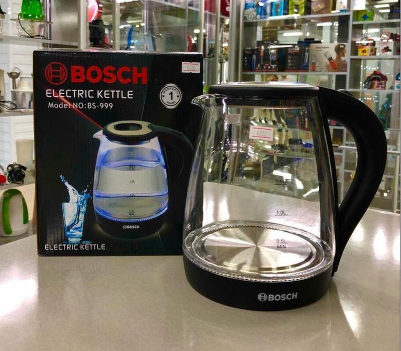 Электрический чайник Bosch. Тефаль 2 литра