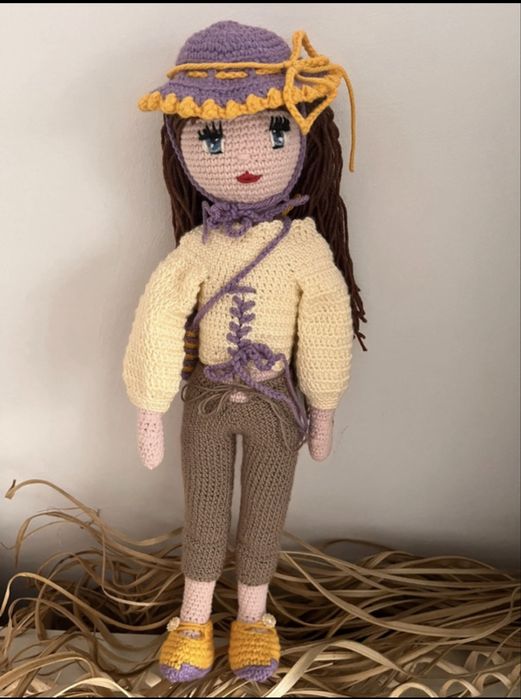 Papusa Amigurumi-crosetata manual