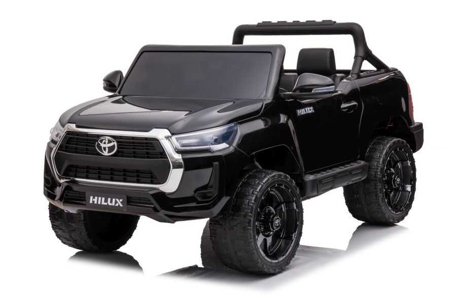 Masinuta electrica pentru 2 copii 4x4 Toyota Hilux 12V 14Ah, Black