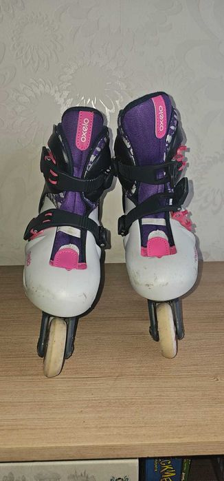 Role PLAY5 Decathlon copii mărime reglabila 32-34 Patine cu rotile