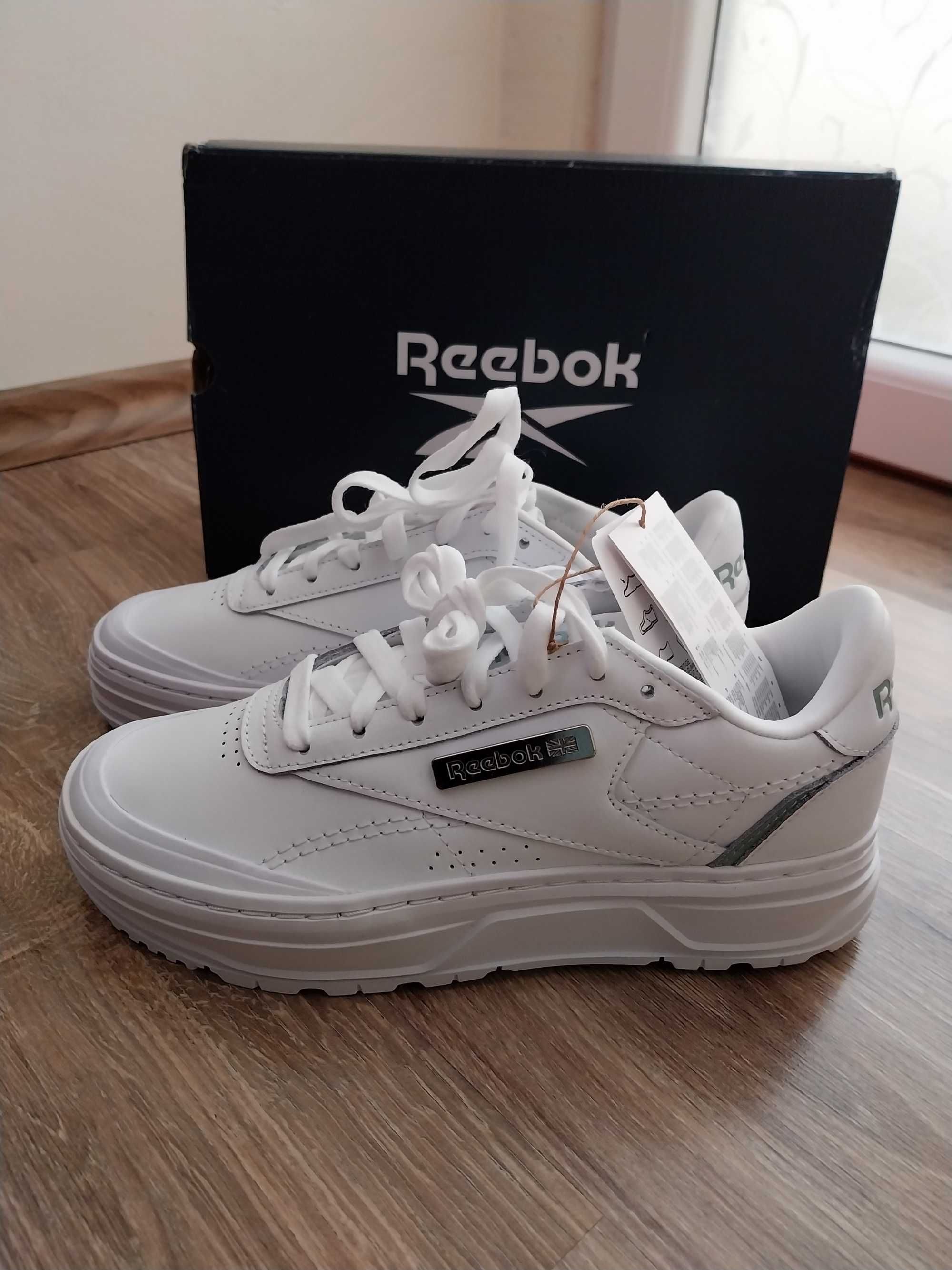 Маратонки Reebok Club C Double Geo, eur38, uk5, white