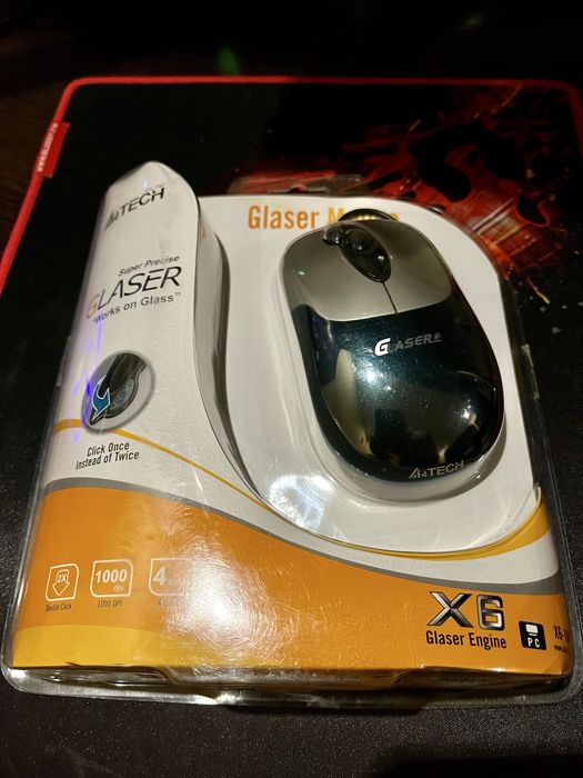Мышь A4Tech X6 GLaser