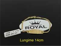 Bijuteria Royal CB : Bratara copii aur nou 14k 1,17gr