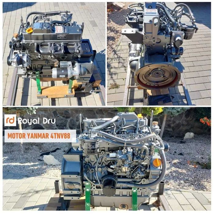 Motor nou Yanmar 4TNV88 - piese de schimb Yanmar