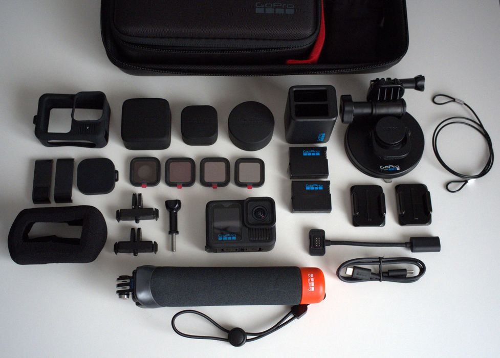GoPro HERO 13 Black Accessories Bundle + Lens Kit