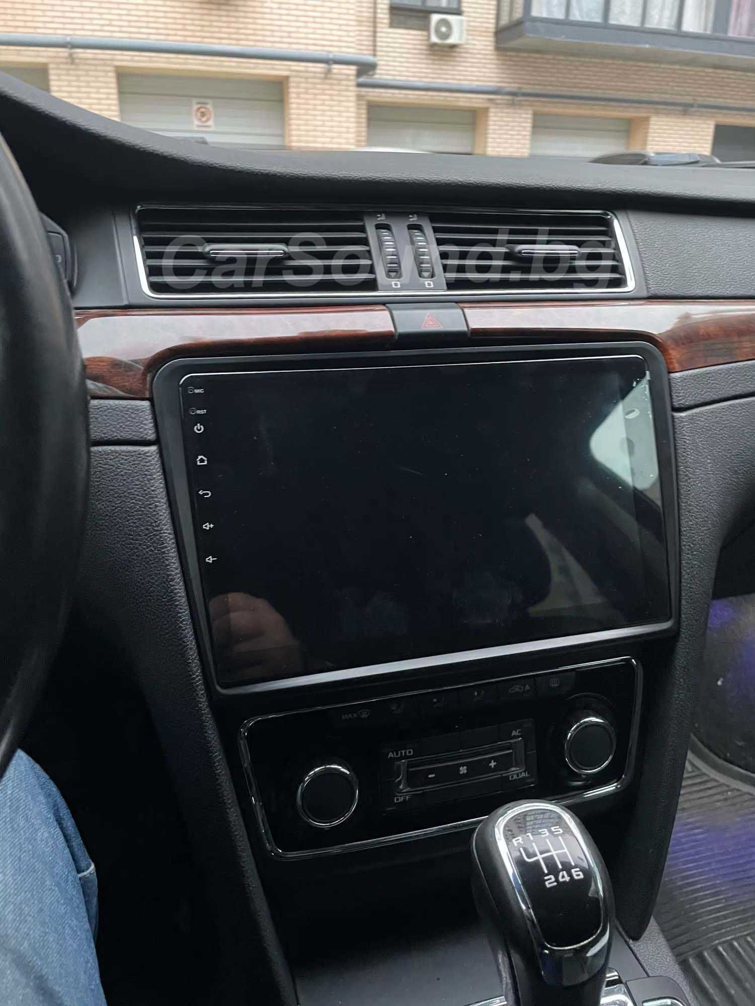 Skoda Superb 2 - 10.1" Android Мултимедия Шкода Навигация Андроид