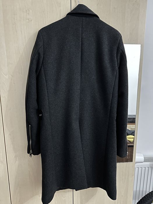 Palton Diesel piele/lana