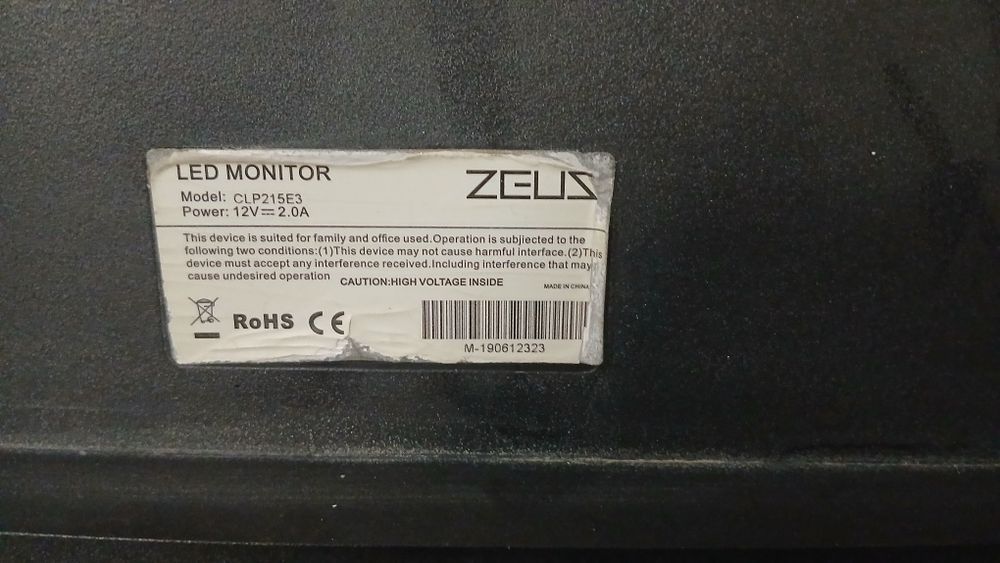 Monitor sotiladi yangi ZEUS