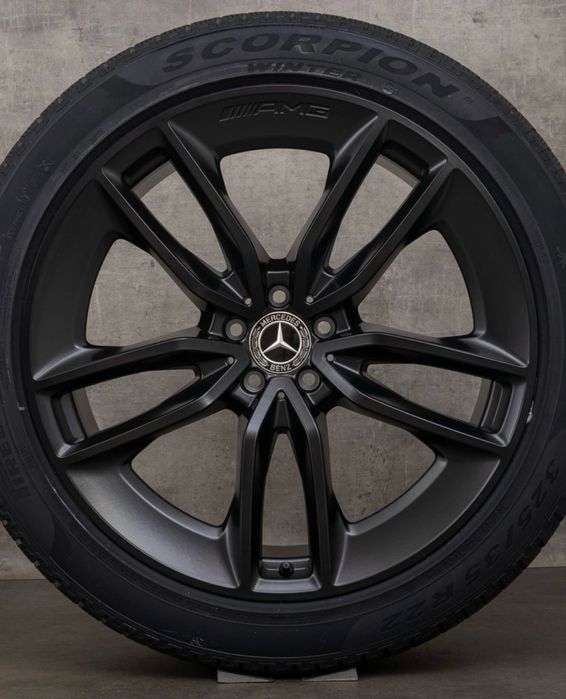 Jante Mercedes Gle R22 Gle Coupe V167 W167 Originale Matt Negru