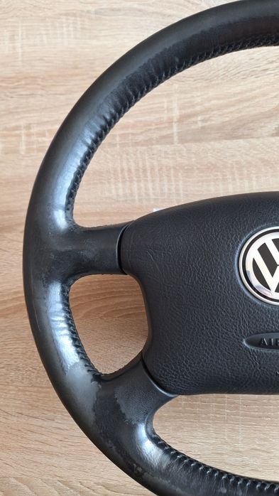 Volan piele 4 spițe VW Passat B5.5, Golf 4, Bora, Sharan