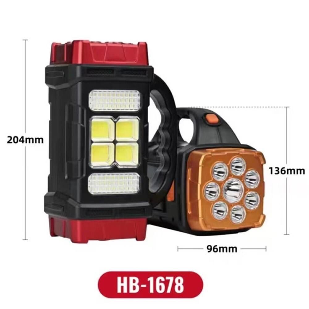 LED многофункционален фенер HB-2678