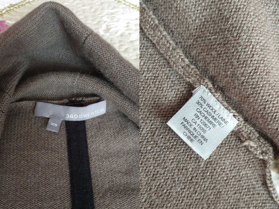 Cardigan lana casmir