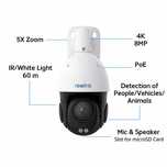 Camera supraveghere rotativa IP Reolink P840,4K,vedere nocturna 60 m