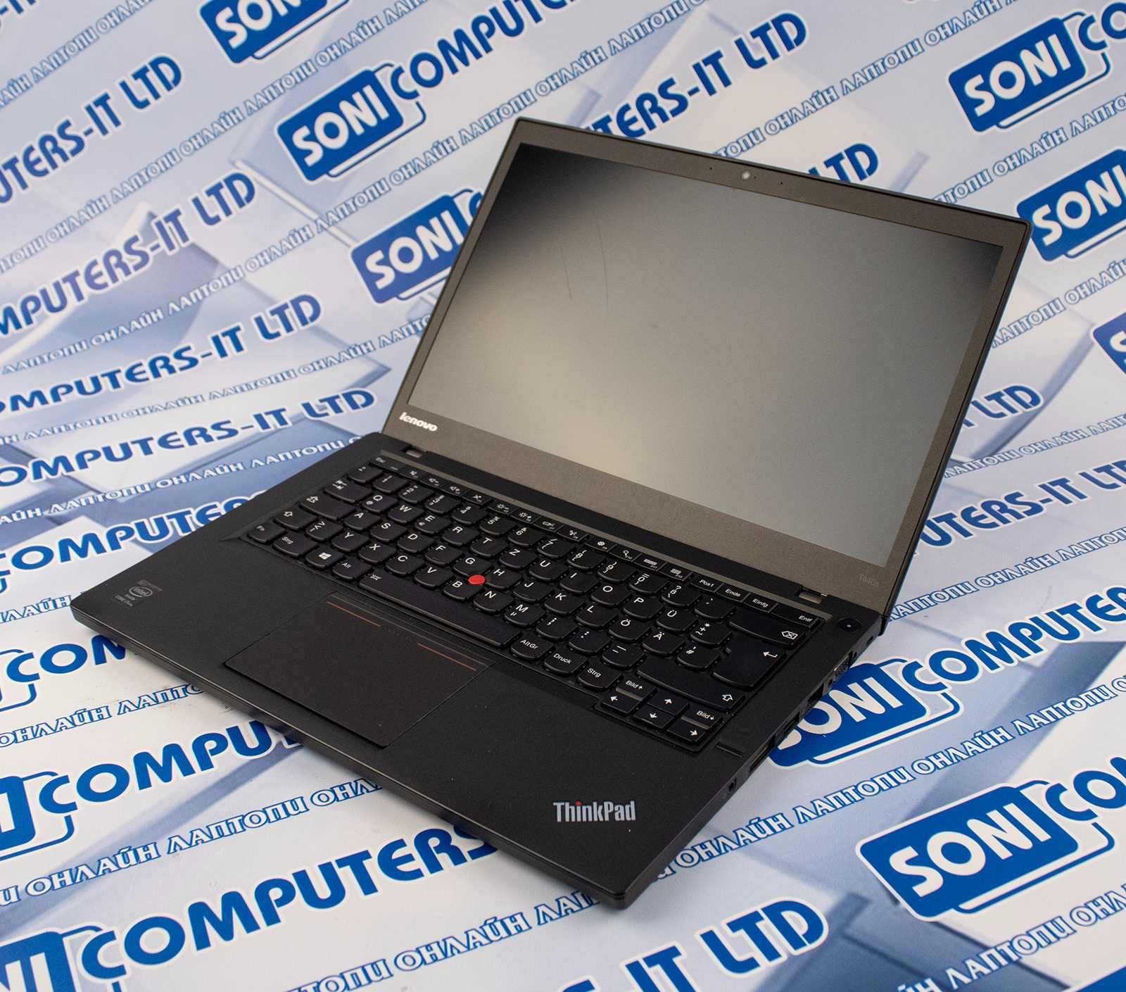 Лаптоп Lenovo T440 /I7-4/8GB DDR3/128GB SSD/14"FHD