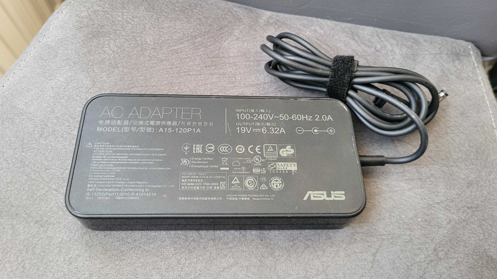 ASUS 120W Incarcator 19V-6.32A  Adaptor fuctional
