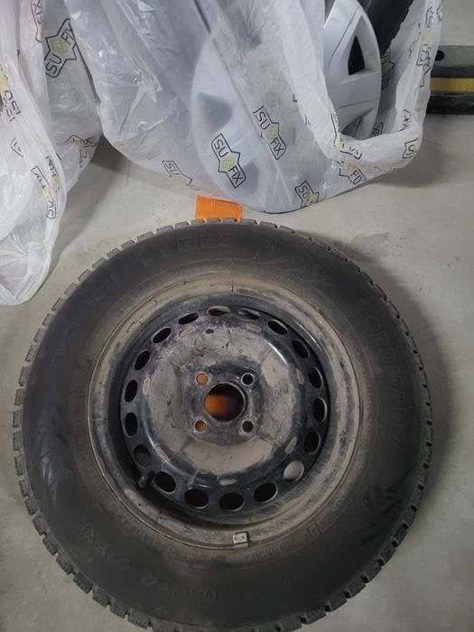 Зимняя резина r14 185/70 nordman7 с дисками